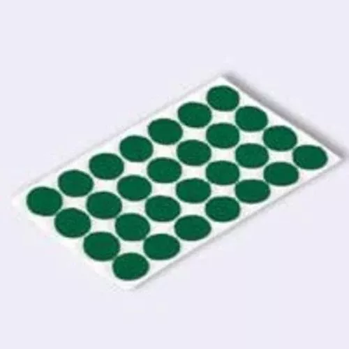 Shepherd Hardware 9421 "Light Duty Self-Adhesive Furniture Pad, Felt, Green, 28/Pk