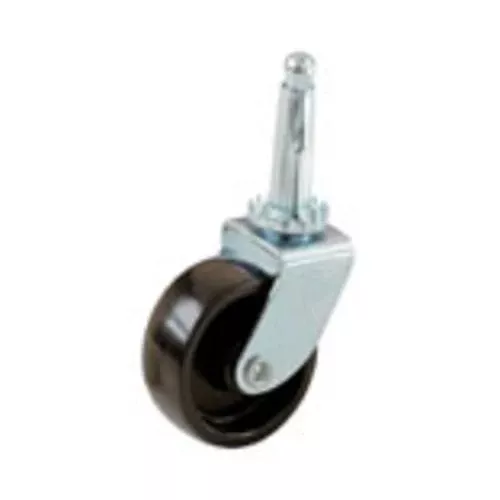 Shepherd Hardware 9557 Stem Caster1 1/4" - Black