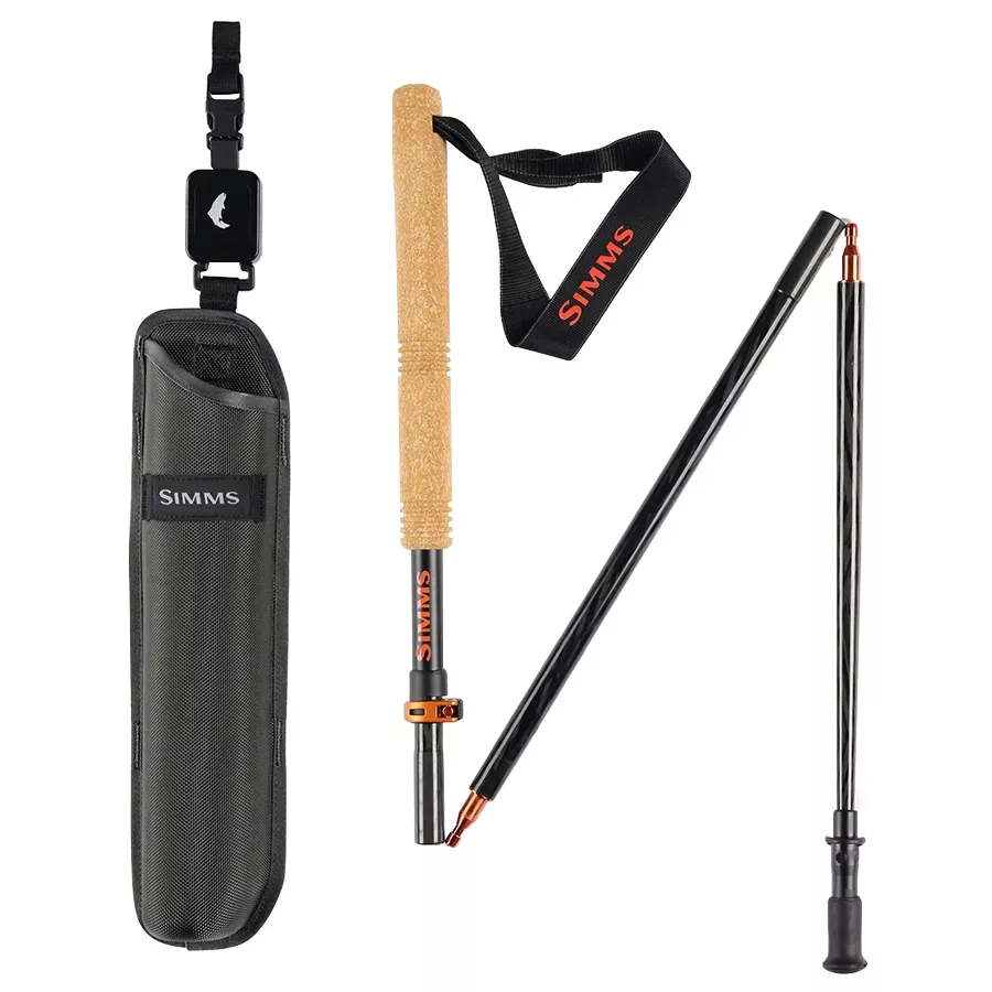 Simms Pro Wading Staff - Black