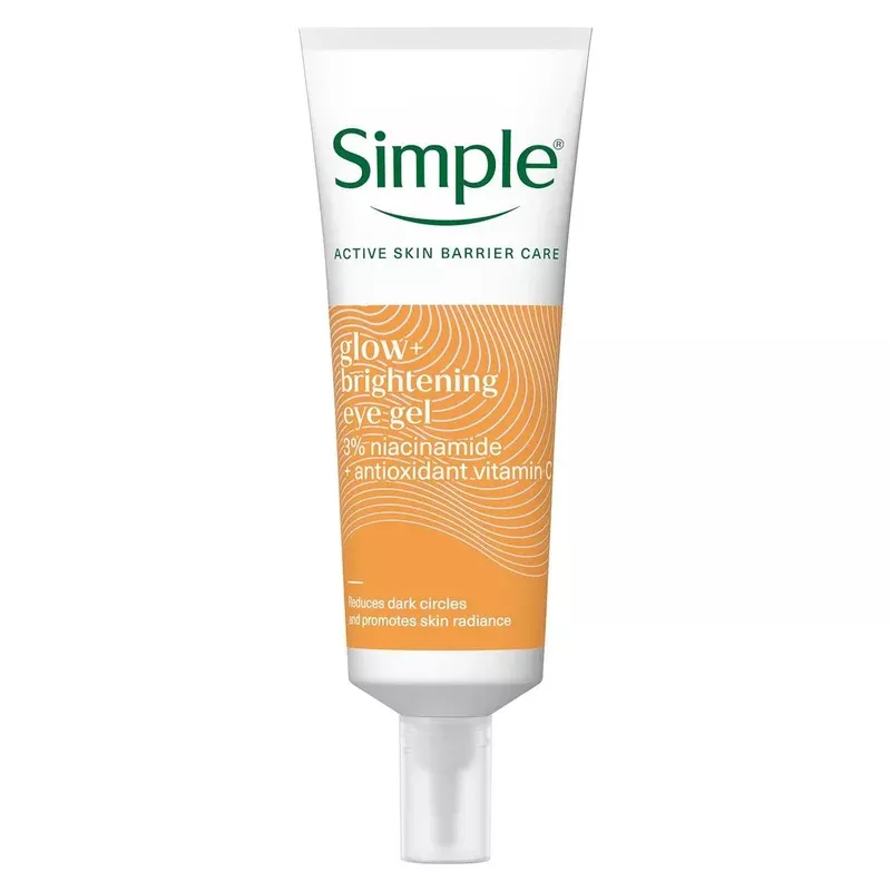 Simple Protect N Glow Brightening Eye Gel Screen Stress 25ml