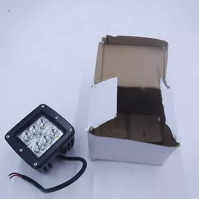 Single 3×3″ Inch Cube Square Offroad Spot Light Cube Pop Lamp Driving Fog