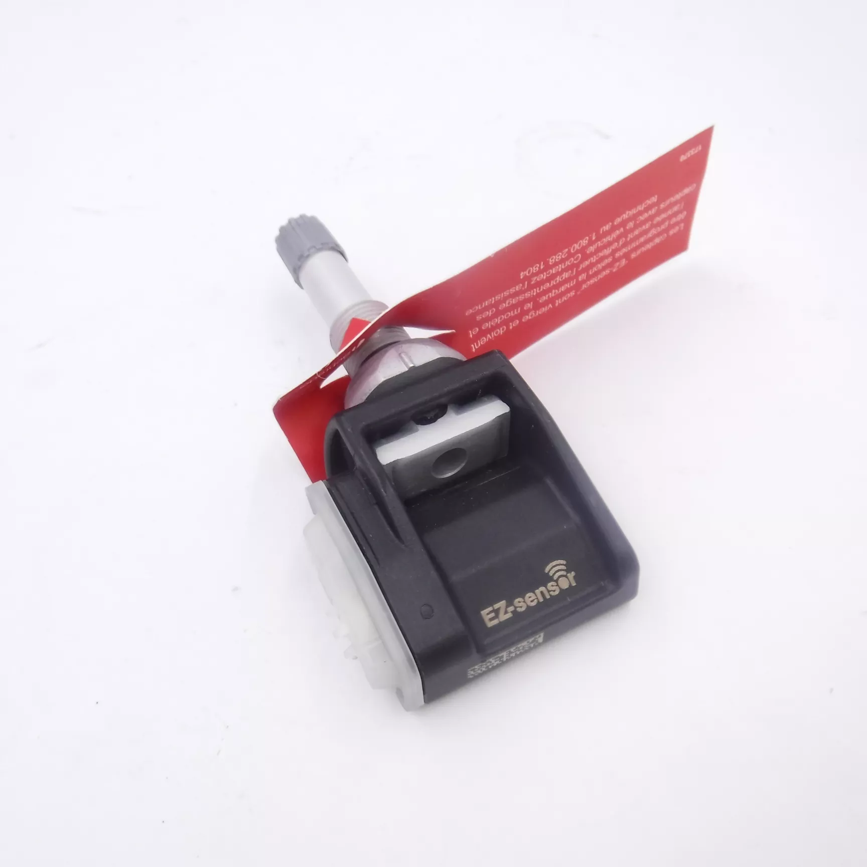 Single Schrader 33700 TPMS Dual Frequency EZ-Sensor with Clamp In Valve Stem