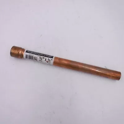 Sioux Chief Copper Straight Adapter 3/4″ CPVC x 3/4″ Male Sweat x 11″ 643-C311