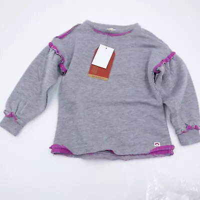 Size 3T Appaman Sophia Top Grey Heather