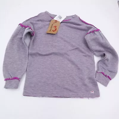 Size 8 Appaman Sophia Top Grey Heather