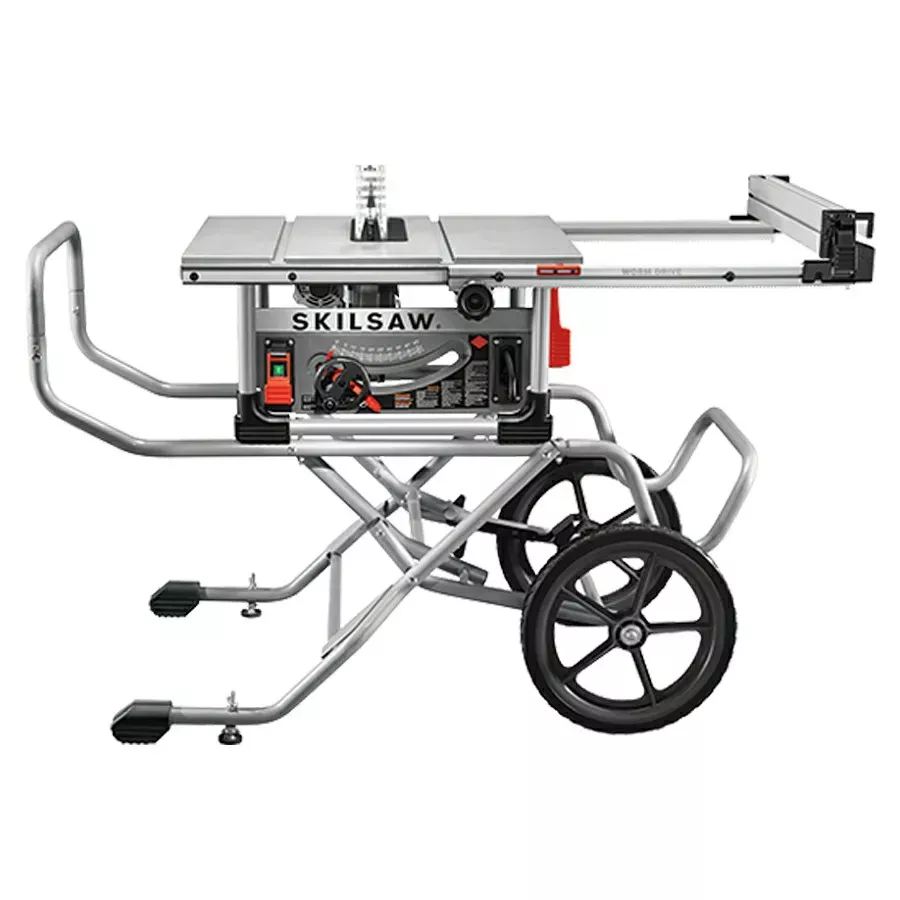 SKIL Heavy Duty Worm Drive Table Saw with Stand - 10"