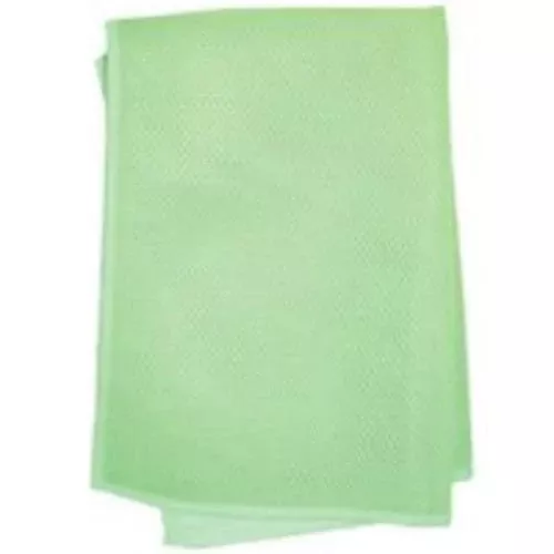 SM Arnold 25-860 2-Sided Microfiber Mesh Netting Towel 16"x24", Green
