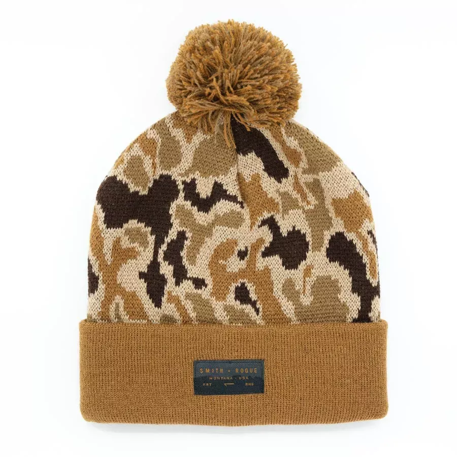 Smith + Rogue Pom Watch Cap - Duck Camo
