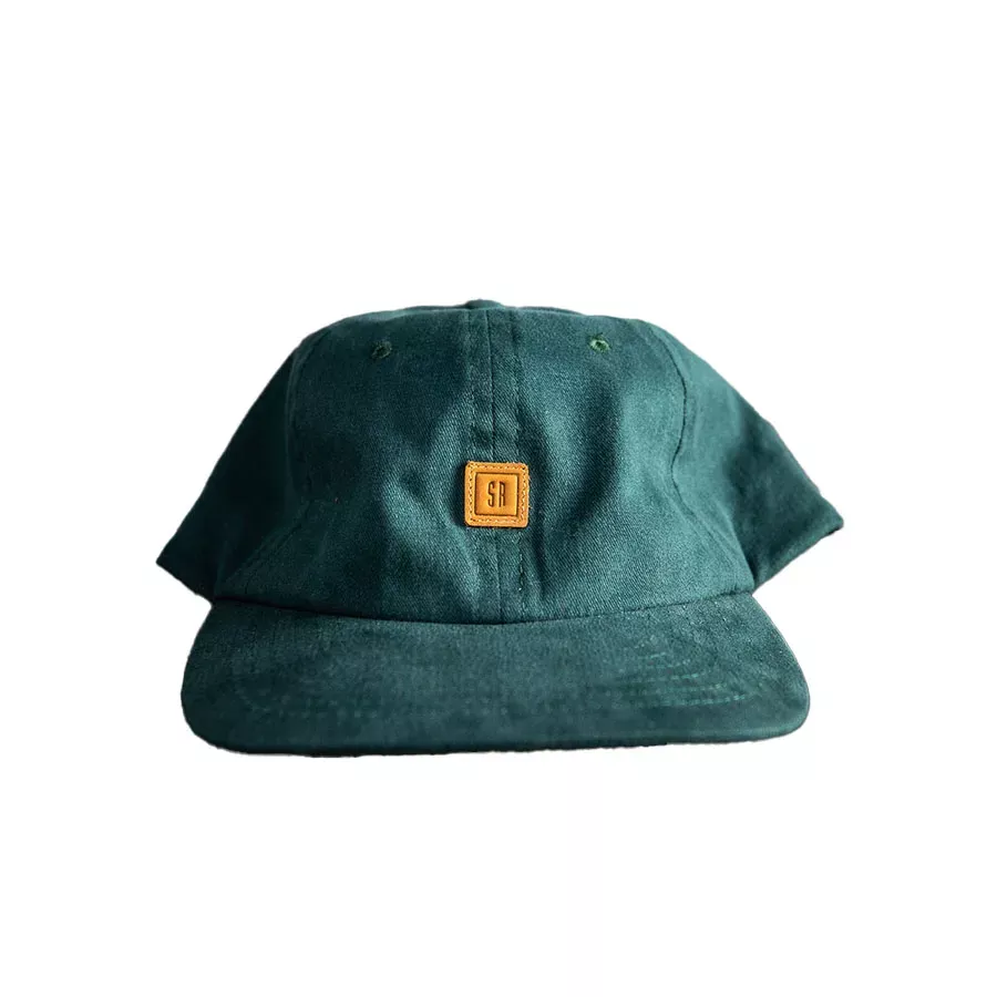 Smith + Rogue SR Leather Monogram Cap