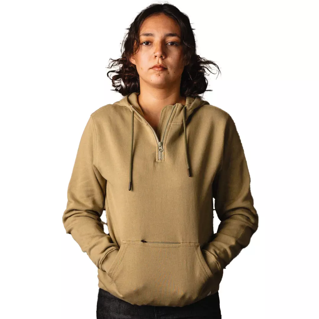 Smith + Rogue Women's Quarter Zip Stash Hoodie
