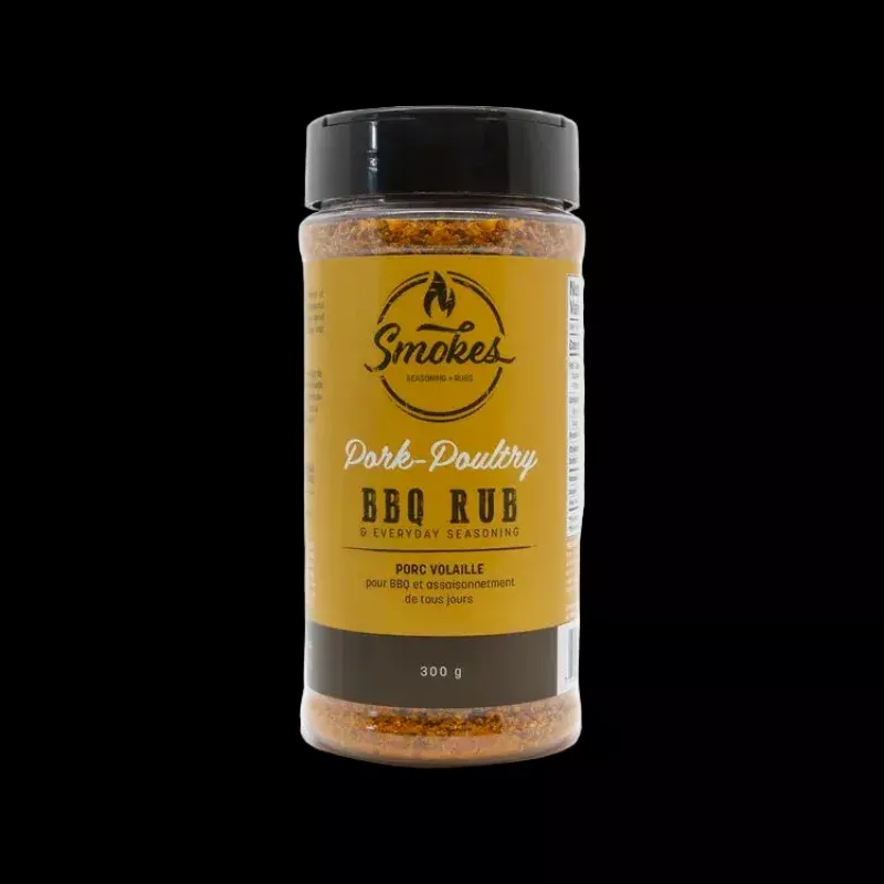 Smokes Seasoning Pork-Poultry Rub 300g
