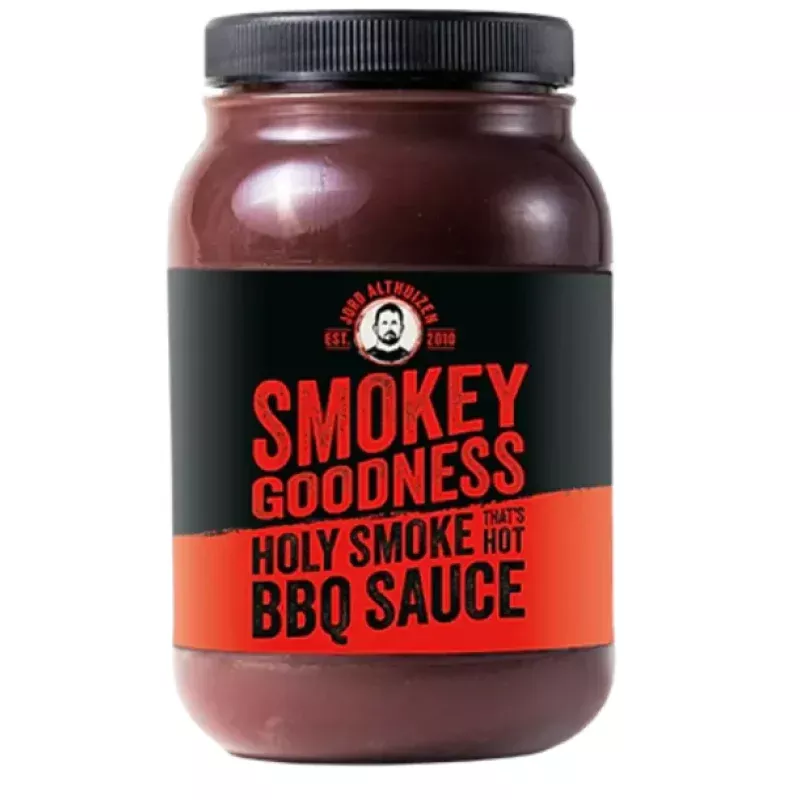 Smokey Goodness – Holy Smoke That’s Hot! BBQ Saus