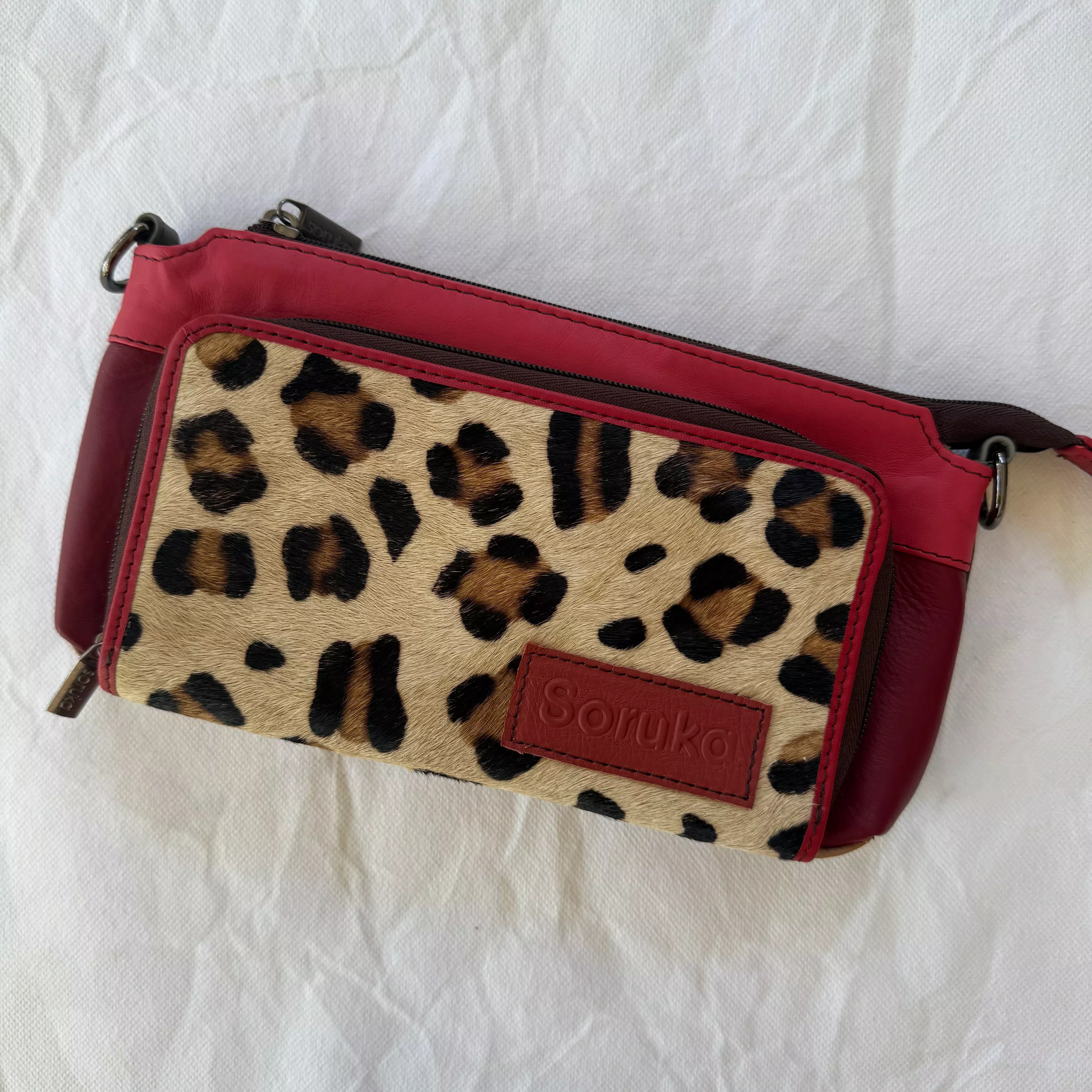 Soruka - Madison Crossbody Bag, Crimson