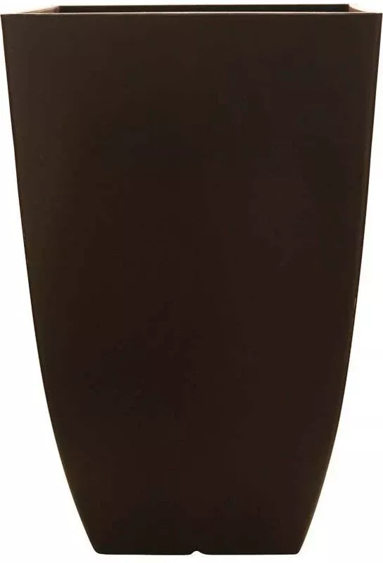 Southern Patio HDR-029892 Newland Planter, 12" X 21", Coffee