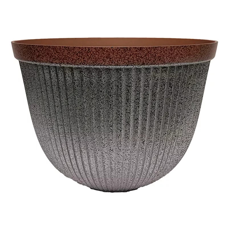Southlake Galvanized Outdoor Planter, Small