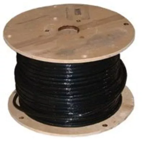 Southwire 1/0BK-STRX500 THHN Building Wire, Black, 500'