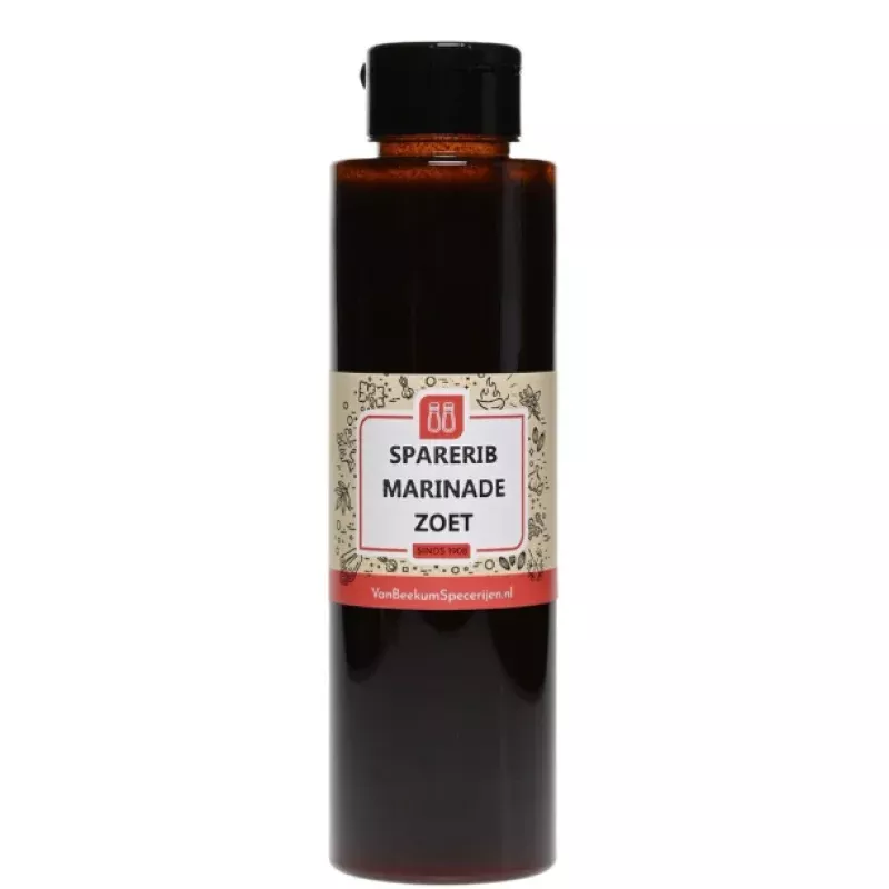 Sparerib Marinade Zoet Knijpfles – 500 ml