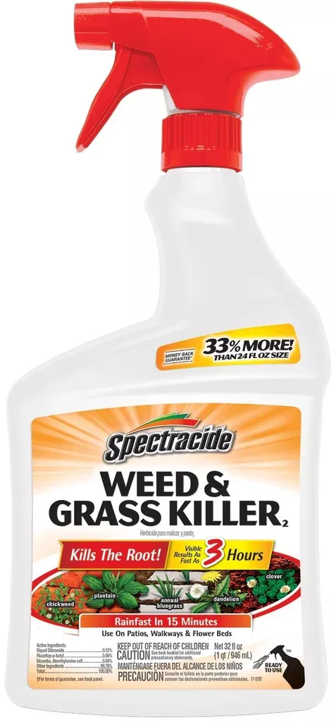 Spectracide HG-96428 RTU Weed and Grass Killer, 32 oz.