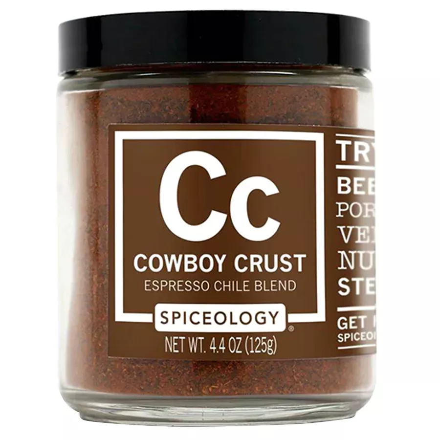 Spiceology Cowboy Crust Espresso Chile Rub - 4.4 oz