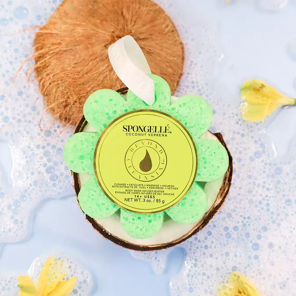 Spongelle - Coconut Verbena Wild Flower Bath Sponge