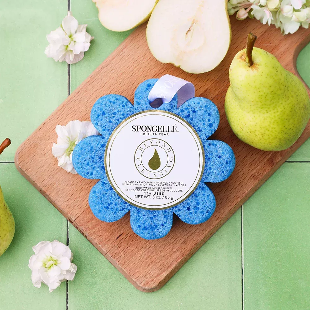 Spongelle - Freesia Pear Wild Flower Bath Sponge