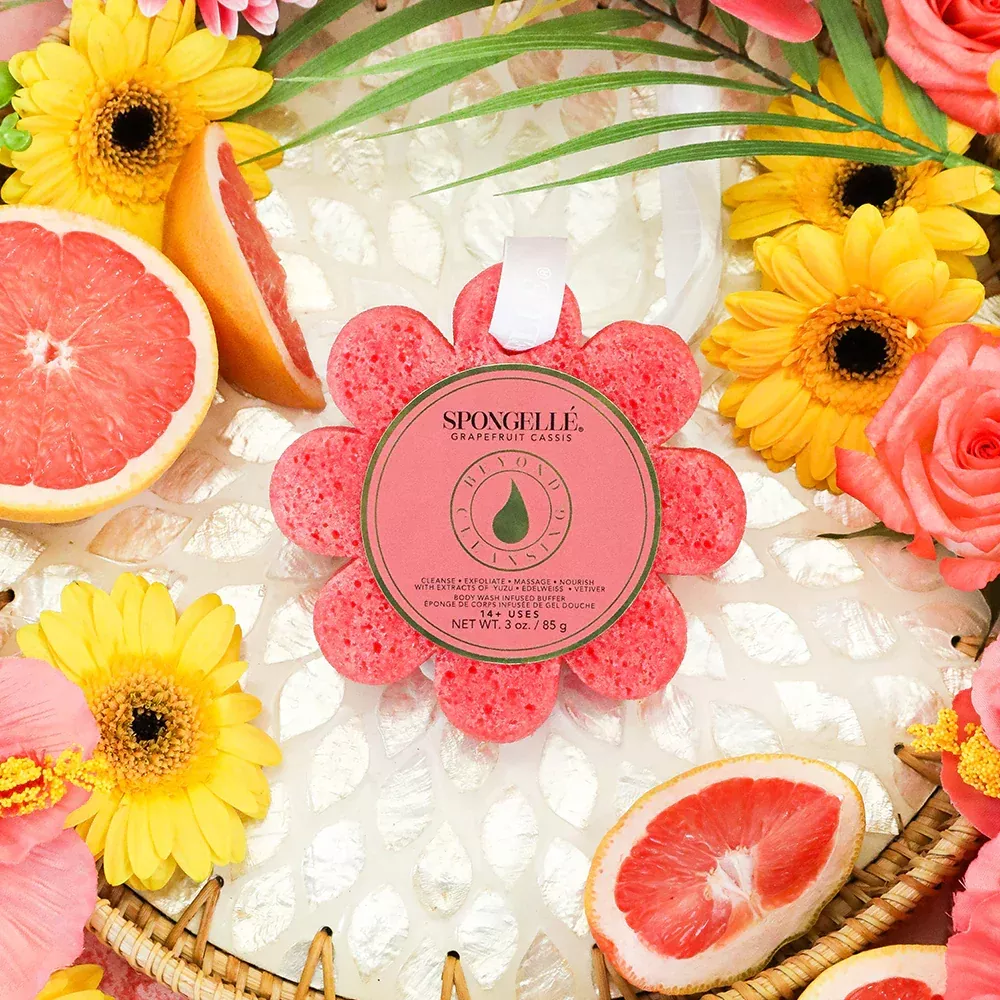 Spongelle - Grapefruit Cassis Wild Flower Bath Sponge
