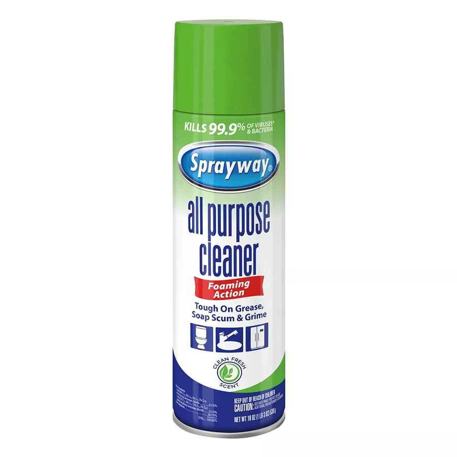 Sprayway Foaming Action All Purpose Cleaner - 19 oz