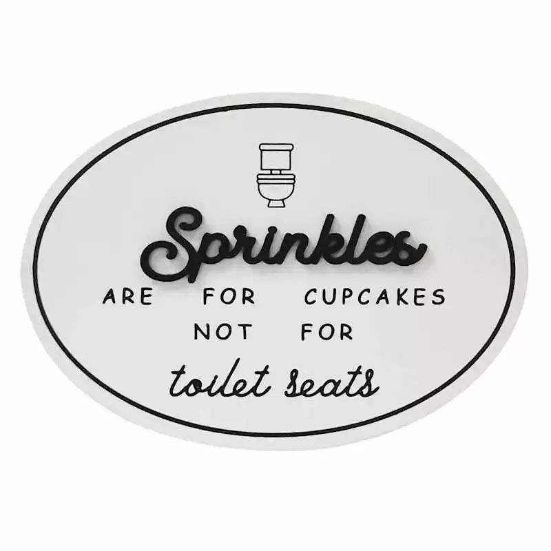 Sprinkles Raised Easel with Metal Band, 5x7