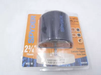 Spyder Carbide-Tipped Hole Saw 2-3/4”