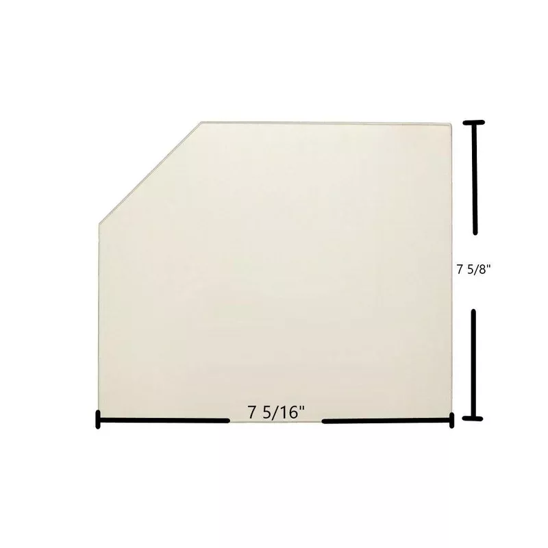Squire 23 Fireview Ceramic Glass Panel | 7 5/16″ x 7 5/8″