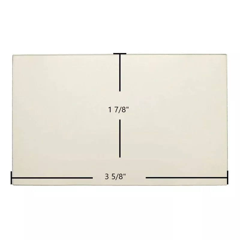 St. Croix Element Sensor Ceramic Glass Panel | 3 5/8″ x 1 7/8″ | Part #80P30962-R