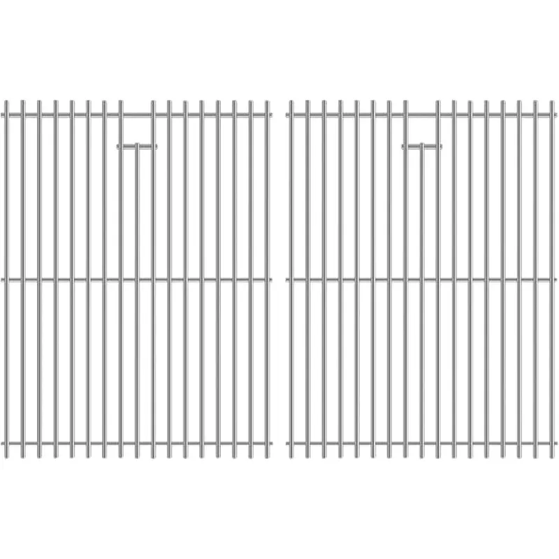 Stainless Steel Cooking Grates for Traeger Woodridge Pellet Grill, Grill Grids Compatible with Traeger Sear Grate, Grill Grates Replacement Parts for Traeger Grill Accessories,2 Pack