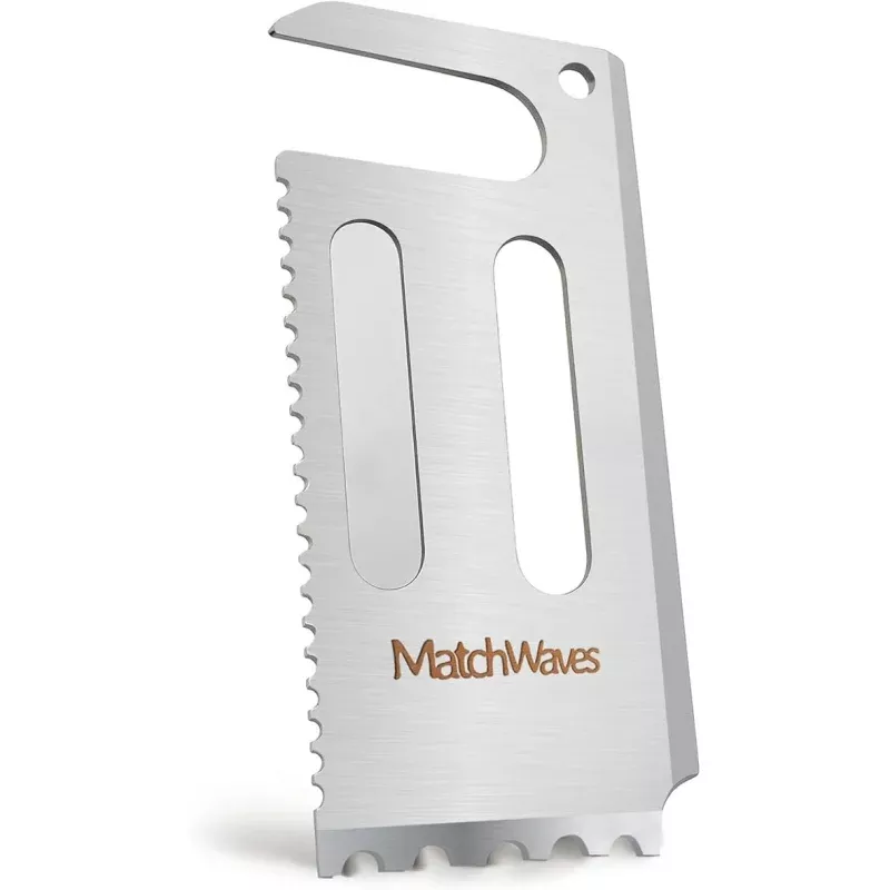 Stainless Steel Grill Scraper for Traeger Grills, Grill Grate Cleaner – Safe Bristle-Free Grill Cleaning Tool