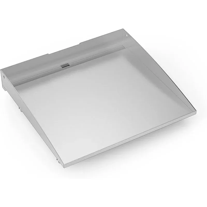 Stanbroil Stainless Steel Flat Top Griddle for Blackstone 17 Inch Tabletop Grill Station, Griddle Replacement Top with Rear Grease System