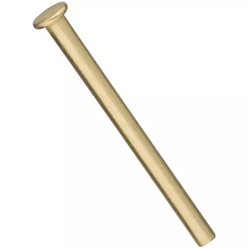 Stanley 690270 Residential Door Hinge Pin, Satin Brass, 3.5"
