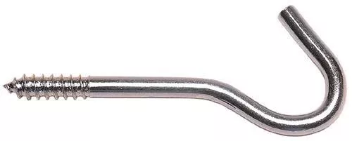 Stanley 75-2440 Round Celing Screw Hook 2.5", Zinc Plated