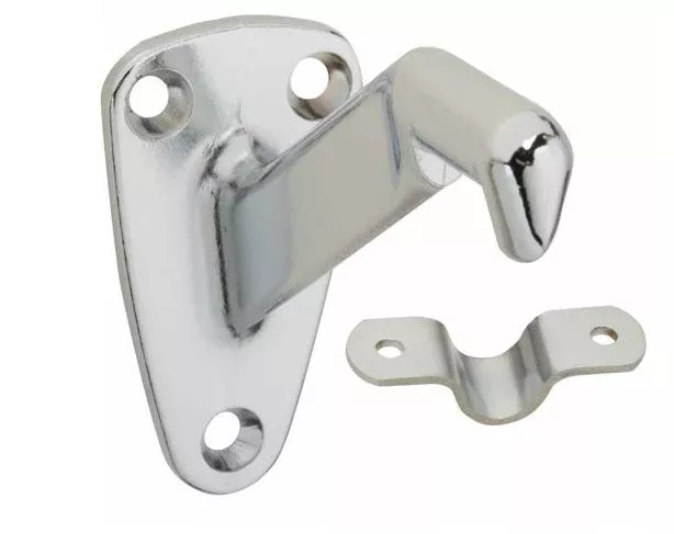 Stanley 750152 Interior Decor Handrail Bracket, 3-5/16", Bright Chrome