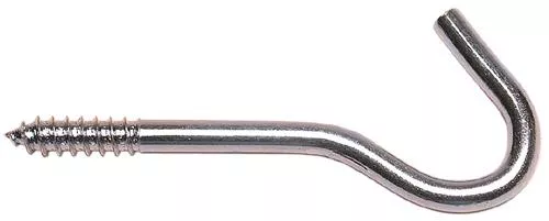 Stanley 752380 Round Screw Celing Hook 3", Zinc Plated