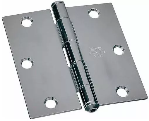 Stanley Broad General Purpose Utility Hinge, Zinc Plated, 3" x 3"