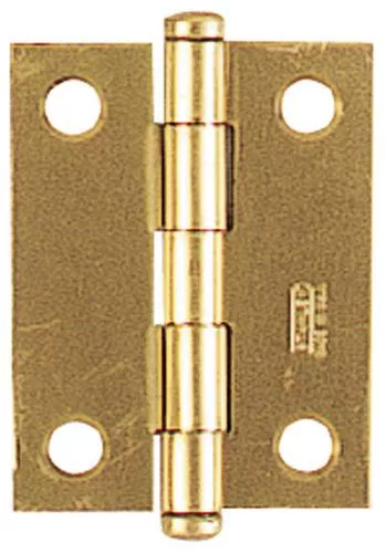 Stanley Mortise Cabinet Hinge, Brass Tone, 3"