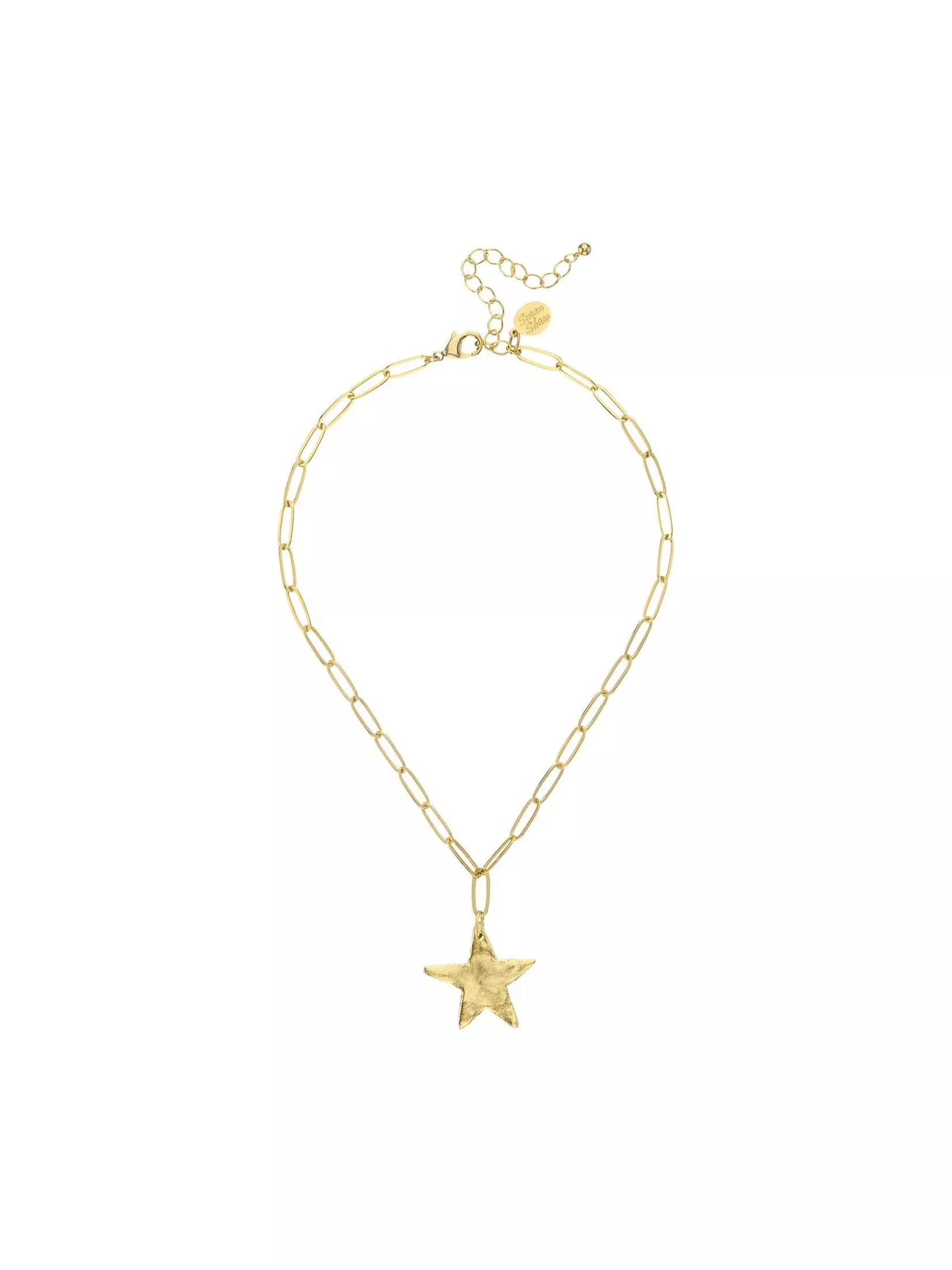 Star Paperclip Necklace