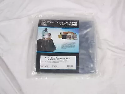Steiner Welding Blankets & Curtains Clear Transparent Vinyl 16 mil.