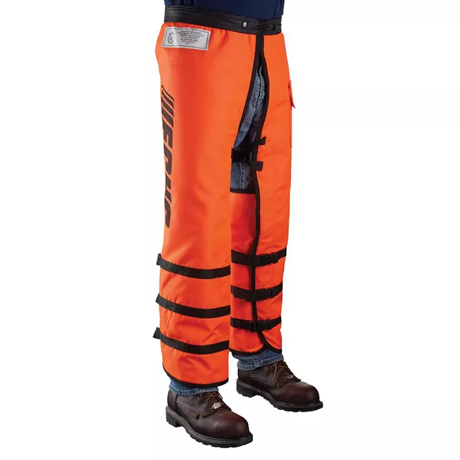STIHL Performance 6 Layer Wrap Chaps - Orange - 40"