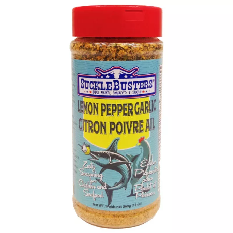 Sucklebusters Lemon Pepper Garlic BBQ Rub