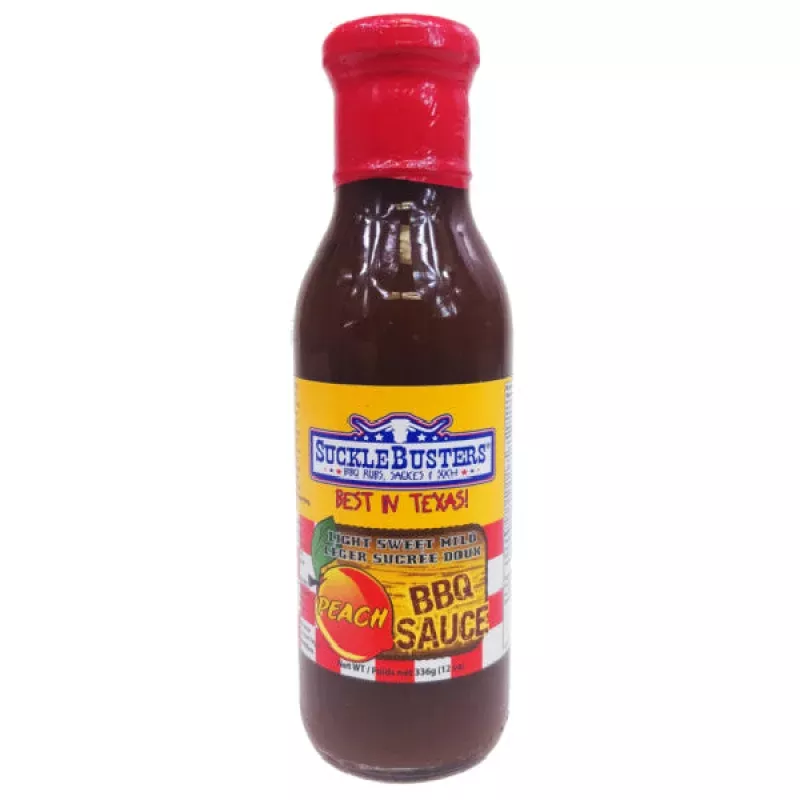 Sucklebusters Peach BBQ Sauce|336g/12oz