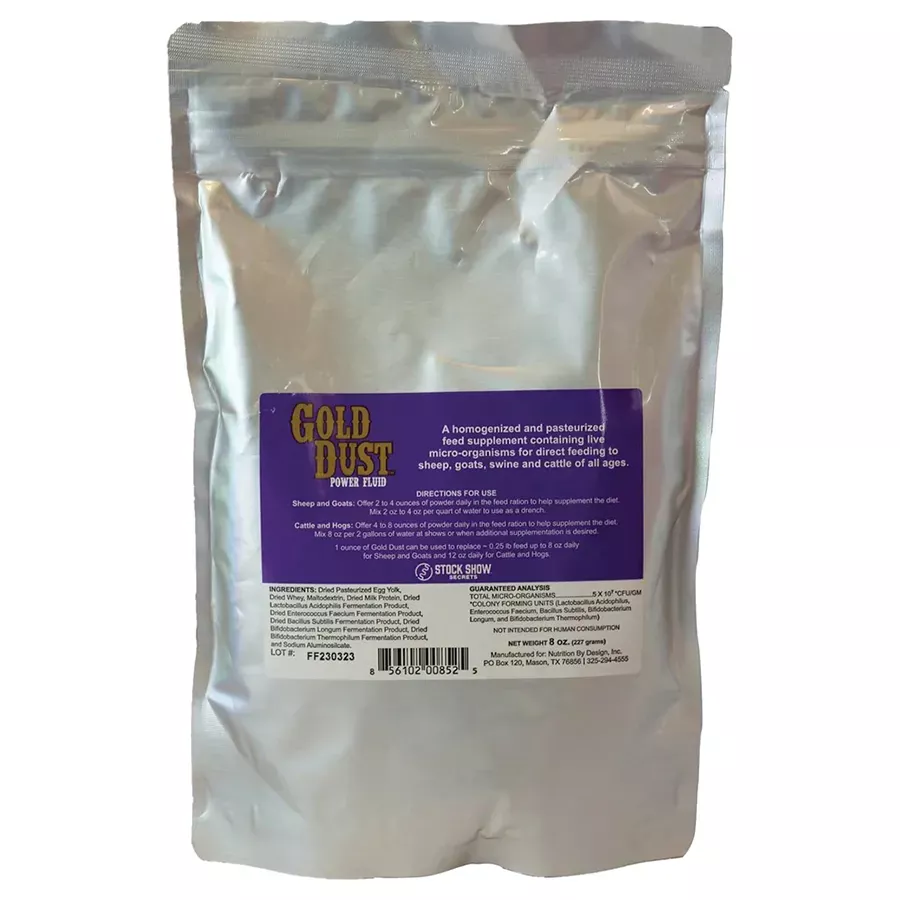 Sullivan Supply Gold Dust Show Supplement Powder - 8 oz
