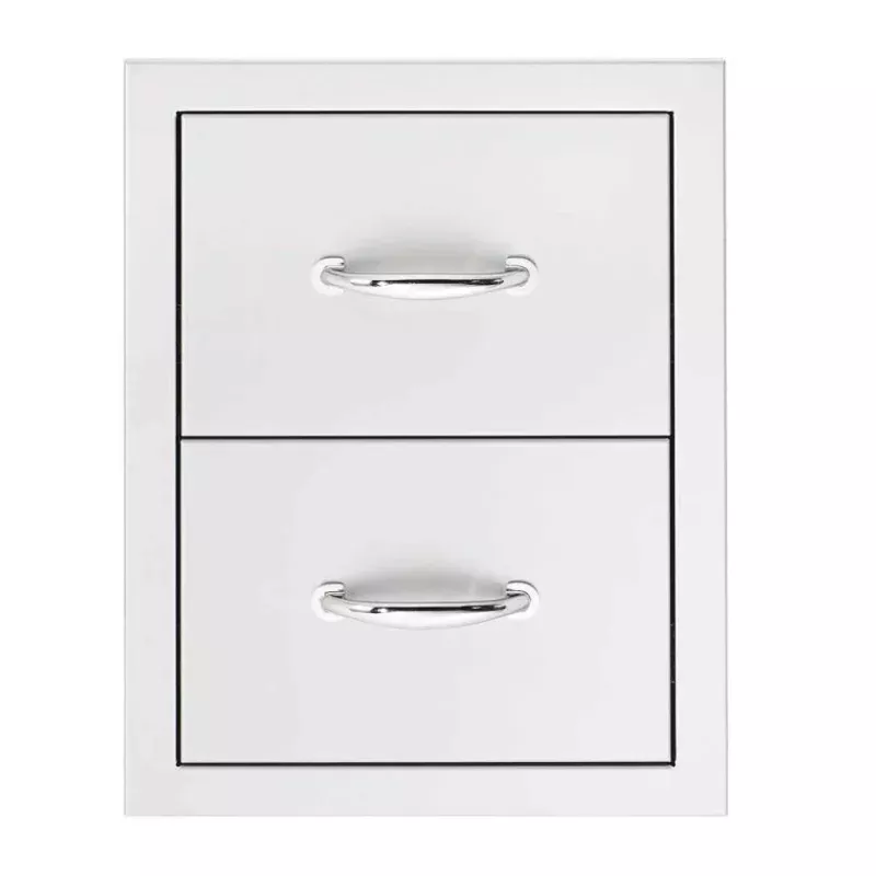 Summerset 17 Double Drawer Masonry Frame Return