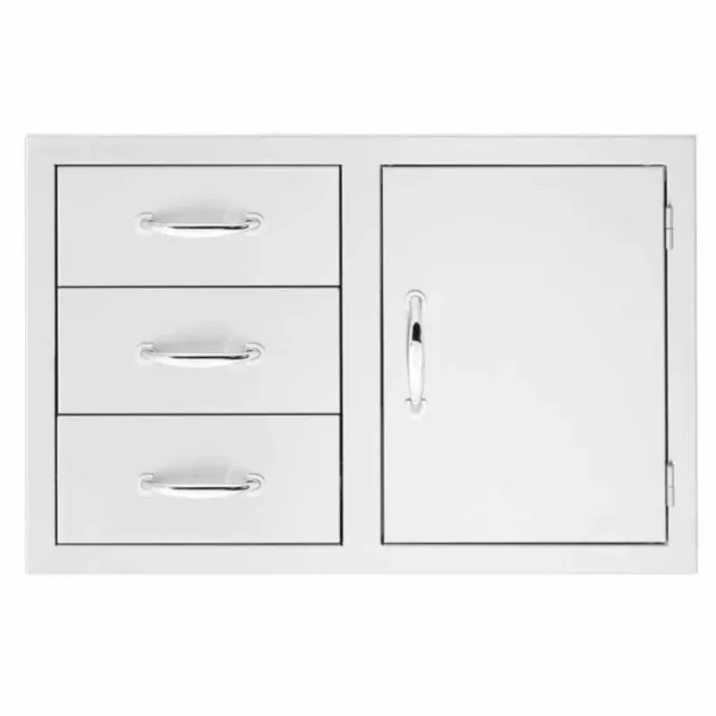 Summerset 33 3-Drawer & Access Door Combo