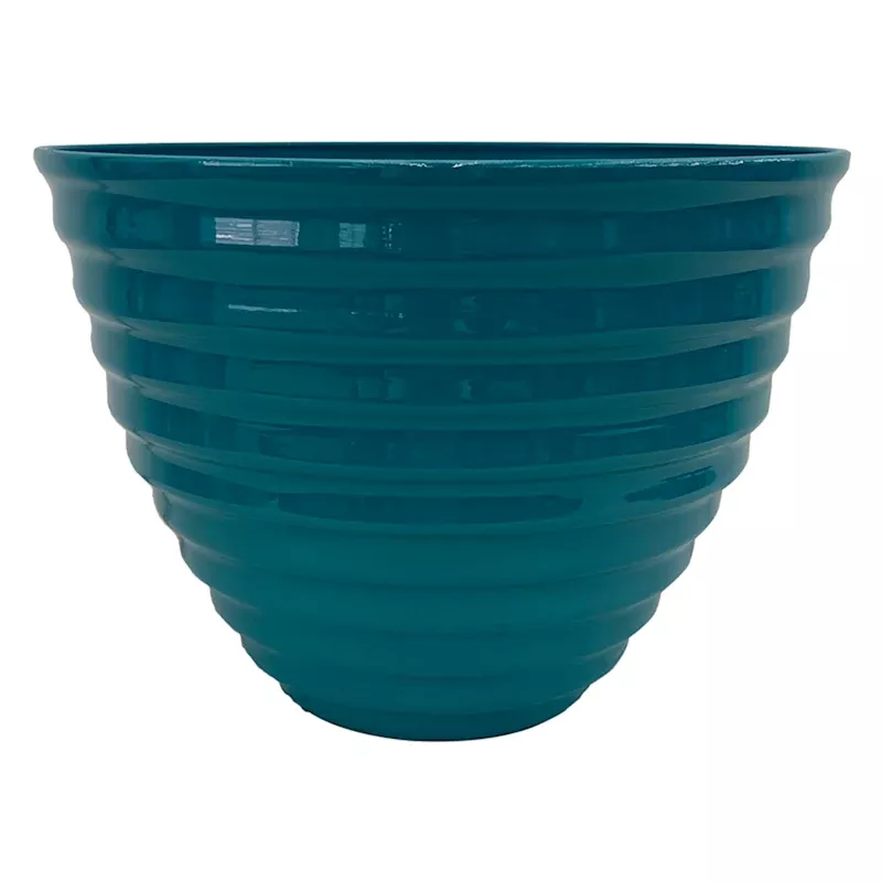 Sunny Club Blue Beehive Outdoor Planter, Medium