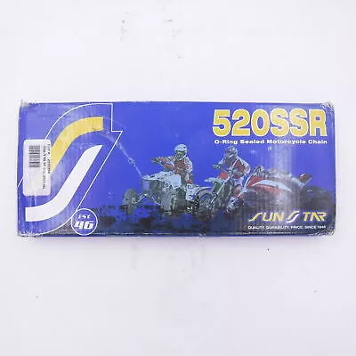 Sunstar SSR520 Sealed O-Ring Motorcycle Chain 120L for 2017-21 Honda CMX300Rebel